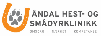 Logo - Åndal Smådyrklinikk/Hesteklinikk
